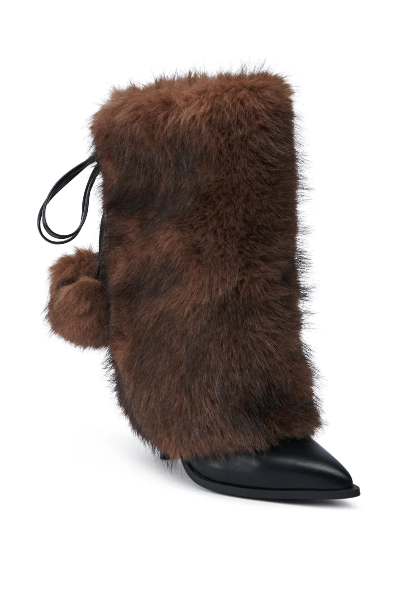 AZALEA WANG MAYRA BROWN BOOTIE - Image 6