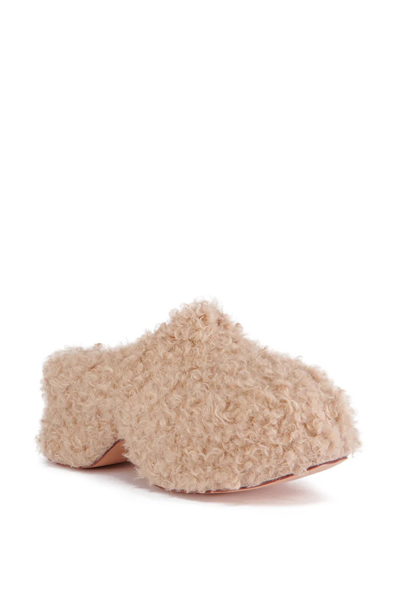 AZALEA WANG MORTICIA BROWN SHERPA CLOG - Image 5