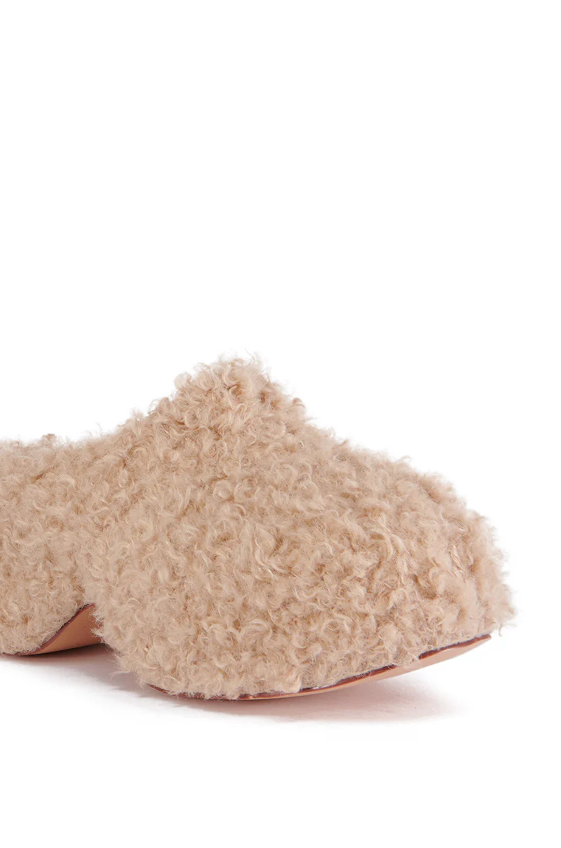 AZALEA WANG MORTICIA BROWN SHERPA CLOG - Image 7