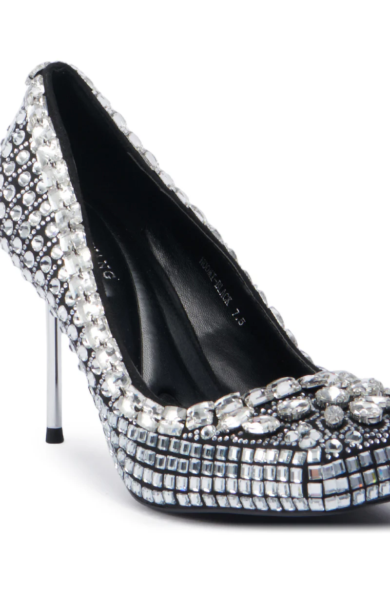 AZALEA WANG NOOMI BLACK PUMP - Image 5