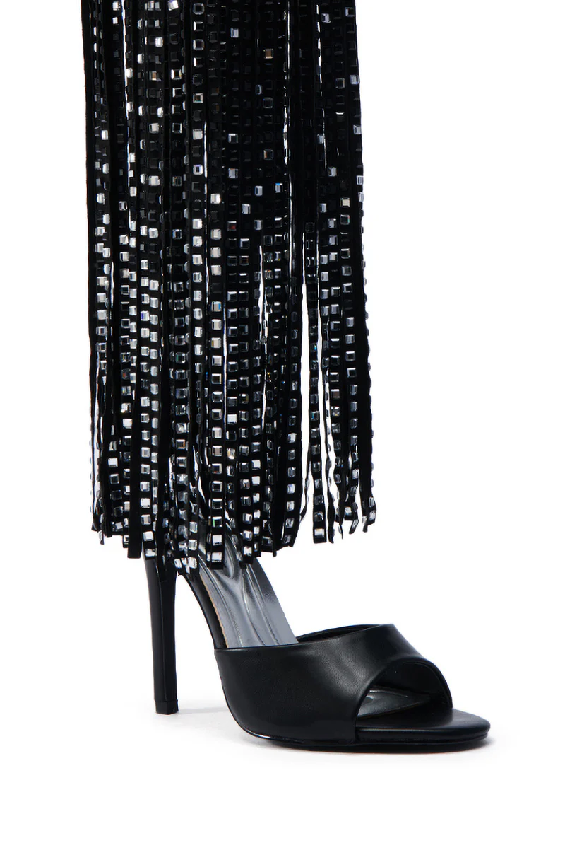 AZALEA WANG NUALA BLACK STILETTO SANDAL - Image 11