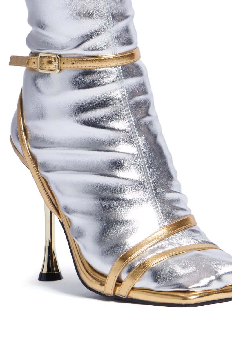AZALEA WANG ODETA GOLD SANDAL - Image 5