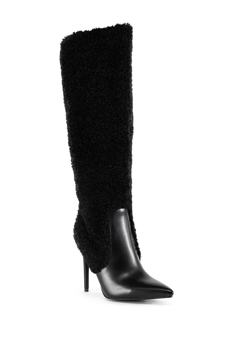 AZALEA WANG OVERJOYED FUR BOOT - Image 4