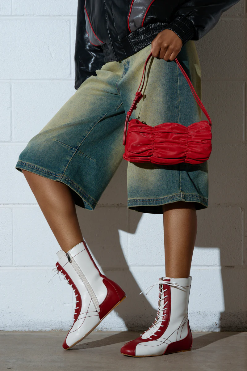 AZALEA WANG PASSER SPORTY FLAT BOOTIE - Image 3