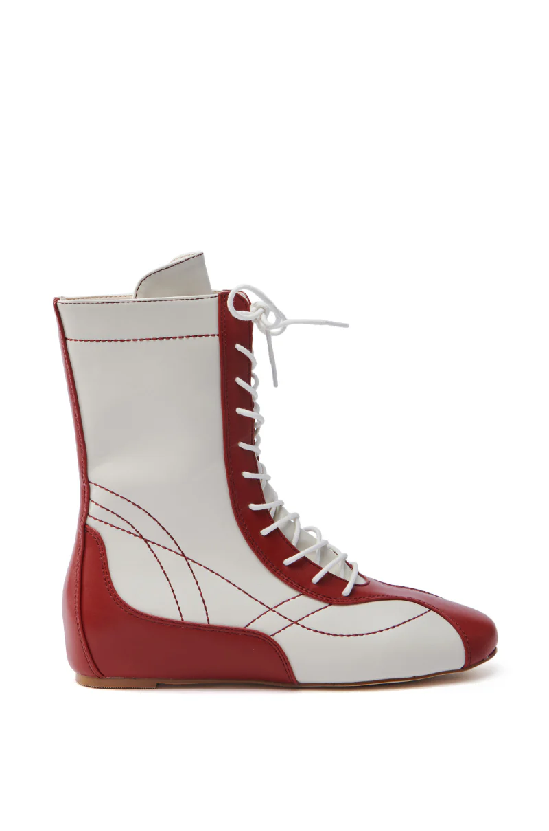 AZALEA WANG PASSER SPORTY FLAT BOOTIE - Image 5