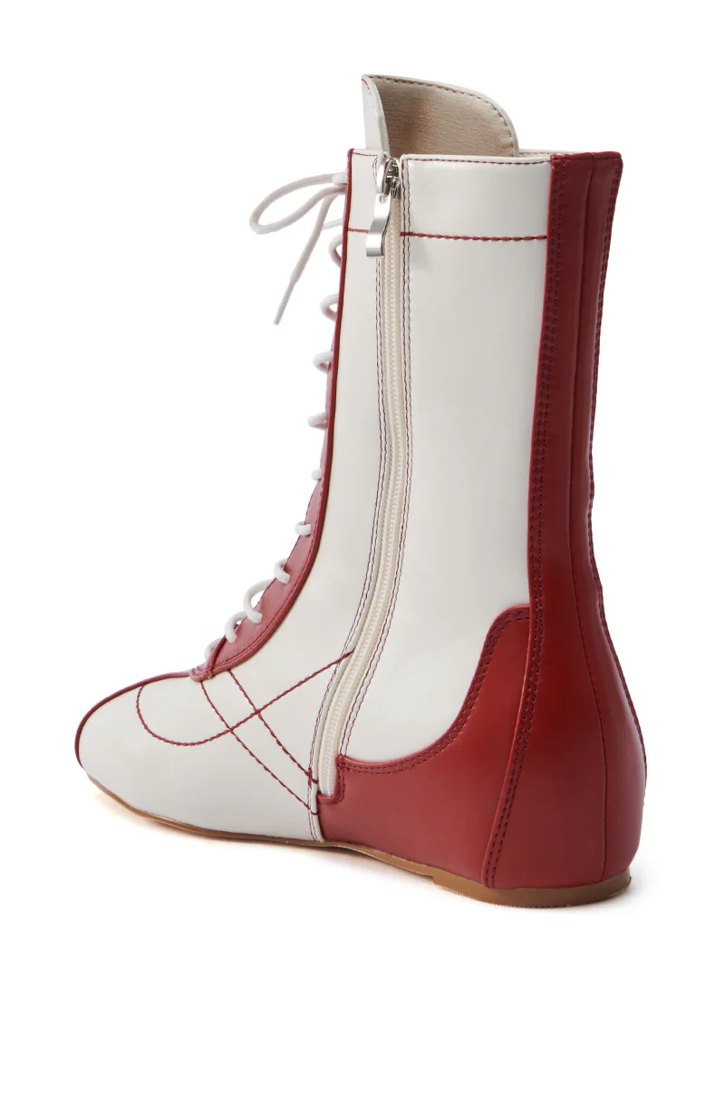AZALEA WANG PASSER SPORTY FLAT BOOTIE - Image 7