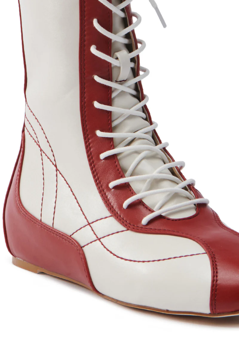 AZALEA WANG PASSER SPORTY FLAT BOOTIE - Image 8