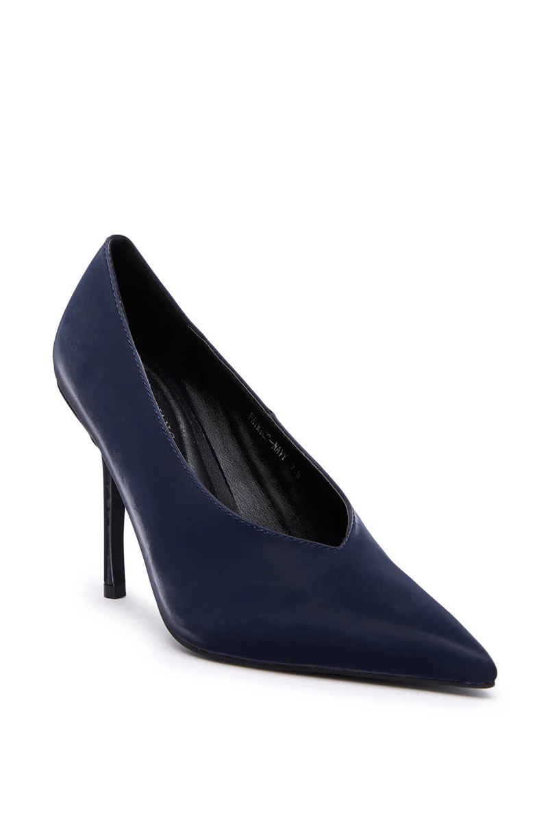 AZALEA WANG PATRICC NAVY LUXE MATERIALS PUMP - Image 8