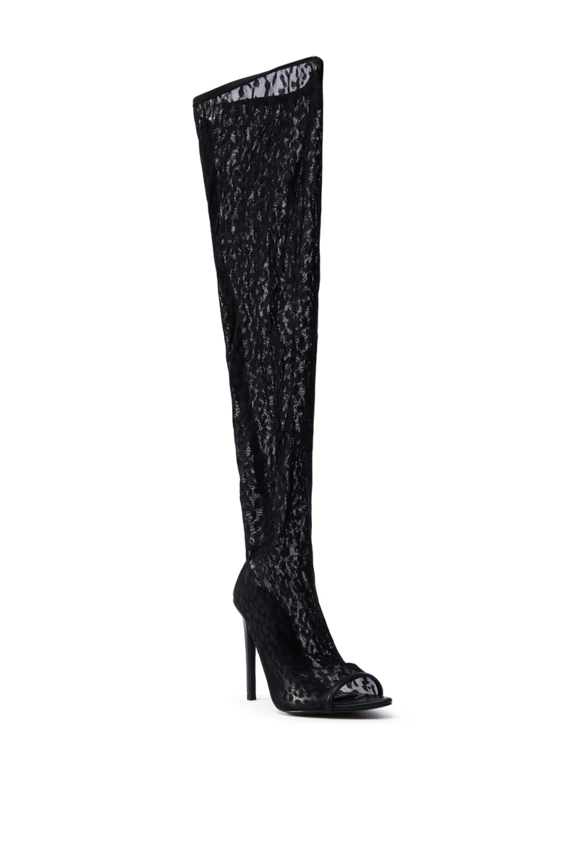 AZALEA WANG PATRICIA BLACK STILETTO BOOT - Image 3