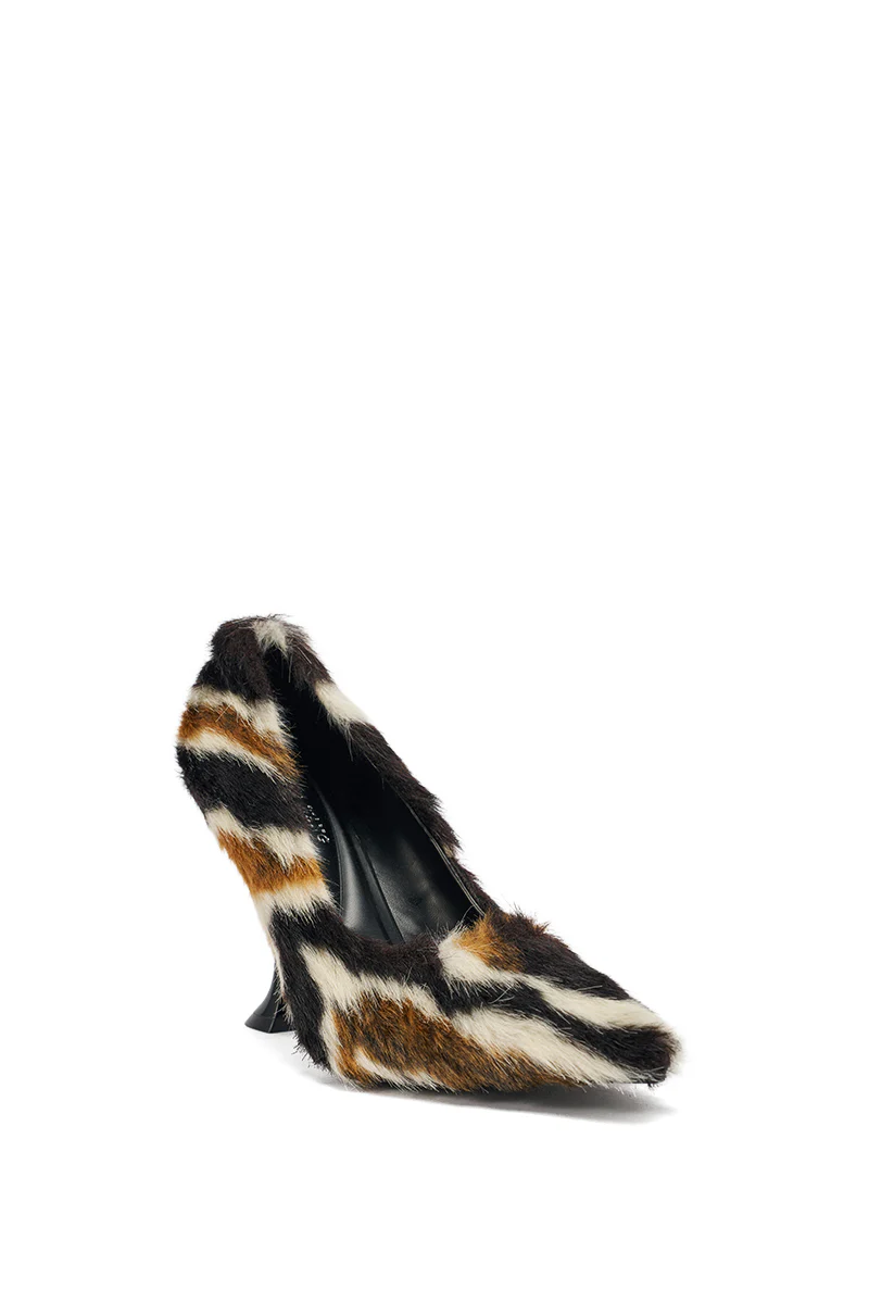 AZALEA WANG PAULHINO FAUX FUR PUMP - Image 4