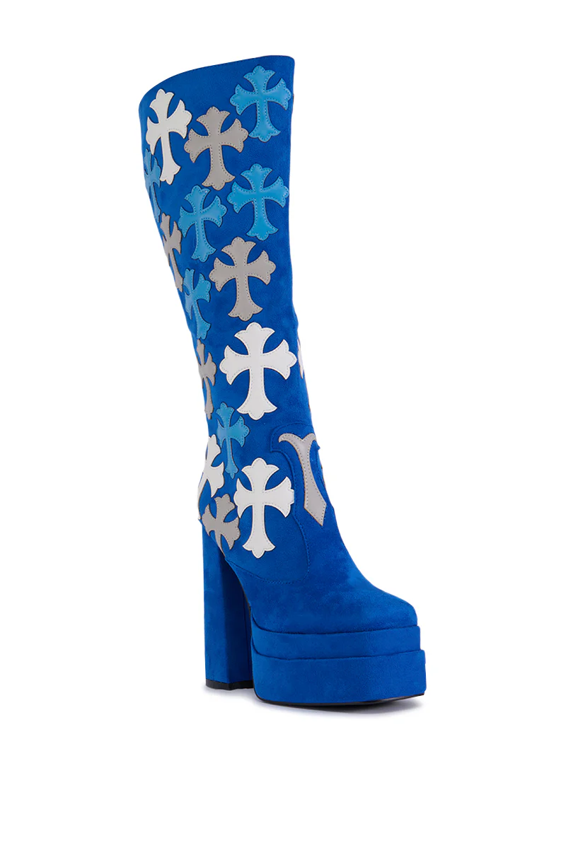 AZALEA WANG PLEASANT BLUE BOOT - Image 4