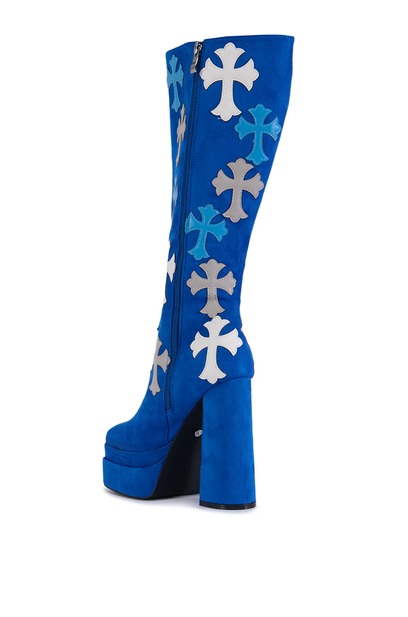 AZALEA WANG PLEASANT BLUE BOOT - Image 5