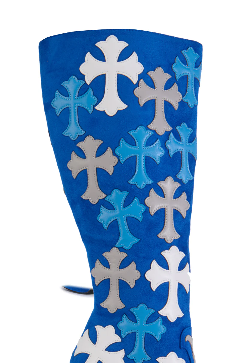 AZALEA WANG PLEASANT BLUE BOOT - Image 6