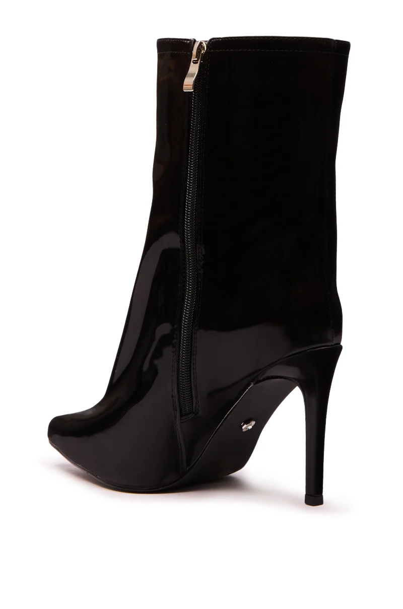 AZALEA WANG QUINNTA BLACK BOOTIE - Image 7