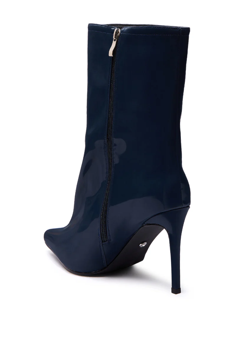 AZALEA WANG QUINNTA NAVY BOOTIE - Image 6
