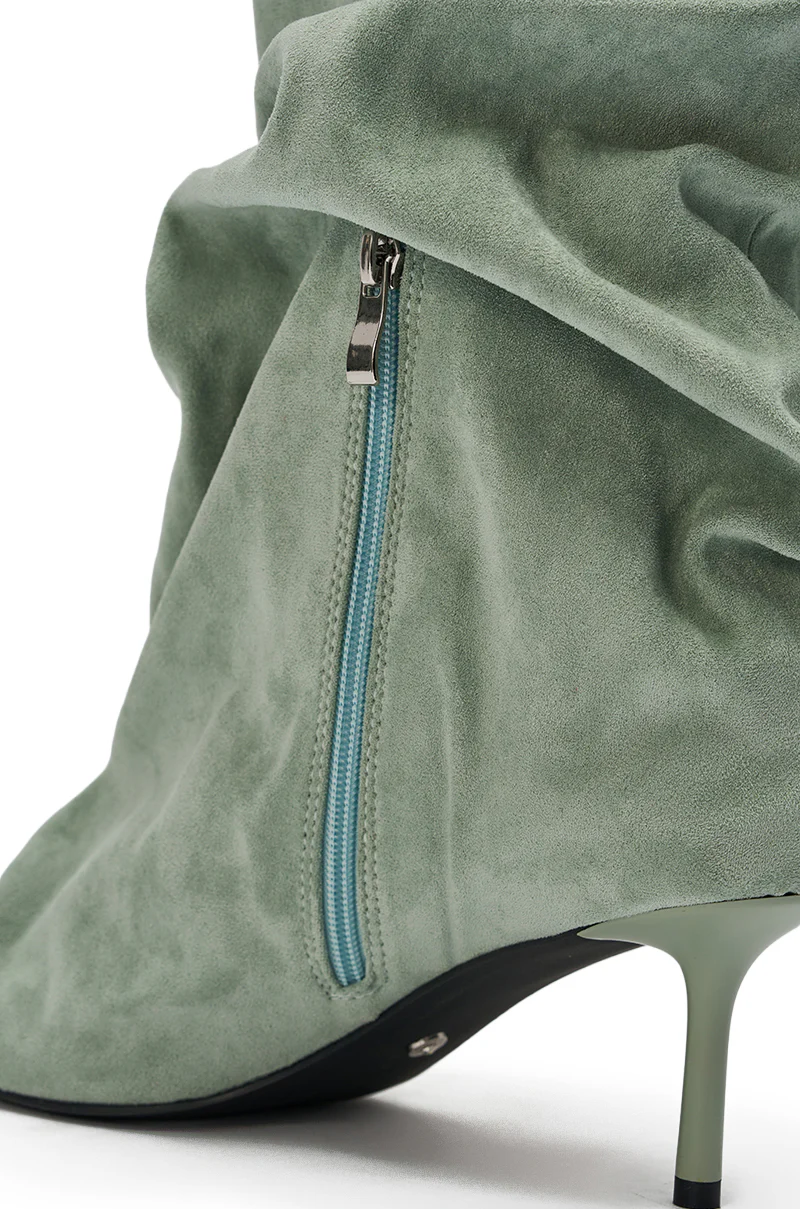 AZALEA WANG RANDALL SAGE FAUX SUEDE STILETTO BOOT - Image 12