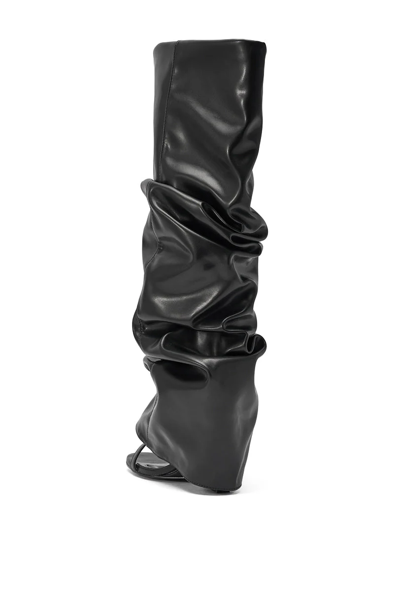AZALEA WANG RAYLAN BLACK GLADIATOR SANDAL - Image 6