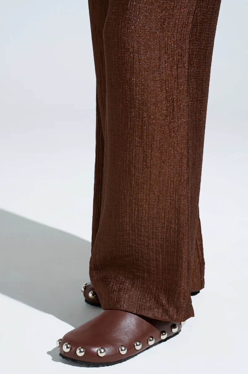 AZALEA WANG RAYNE BROWN FLAT - Image 2