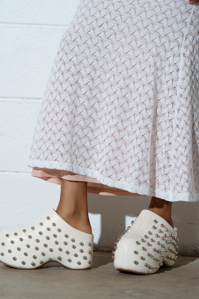 AZALEA WANG ROMESCO BONE CLOG - Image 3