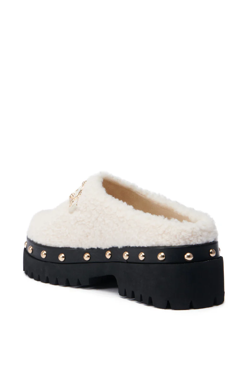 AZALEA WANG ROZELE BEIGE CLOG - Image 5