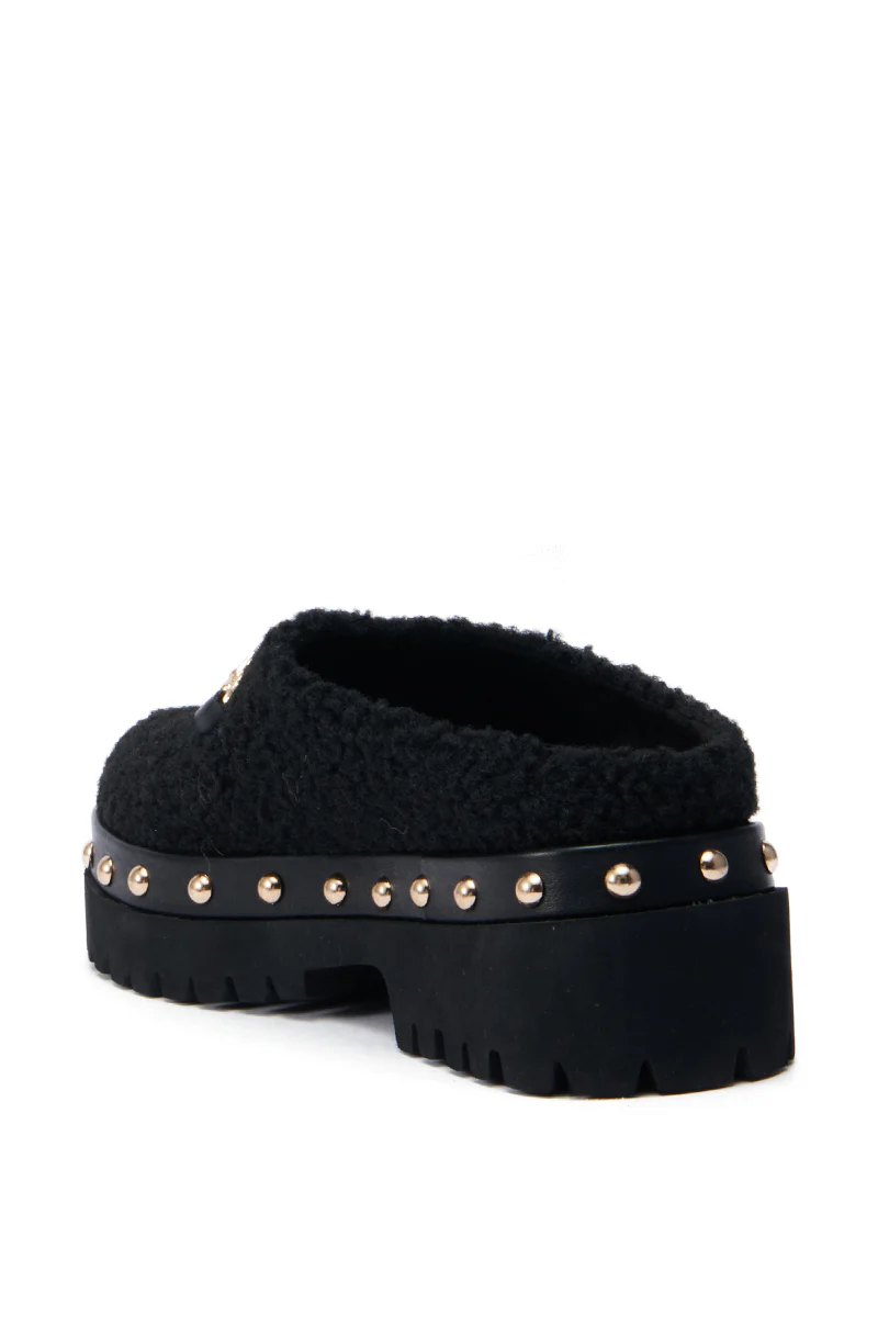 AZALEA WANG ROZELE BLACK CLOG - Image 7