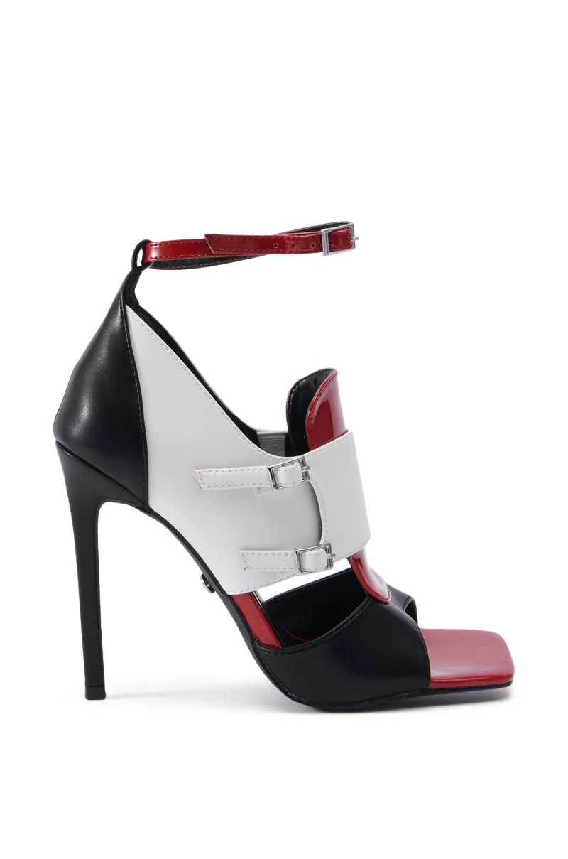 AZALEA WANG SELEENER RED SPORTY SANDAL - Image 2