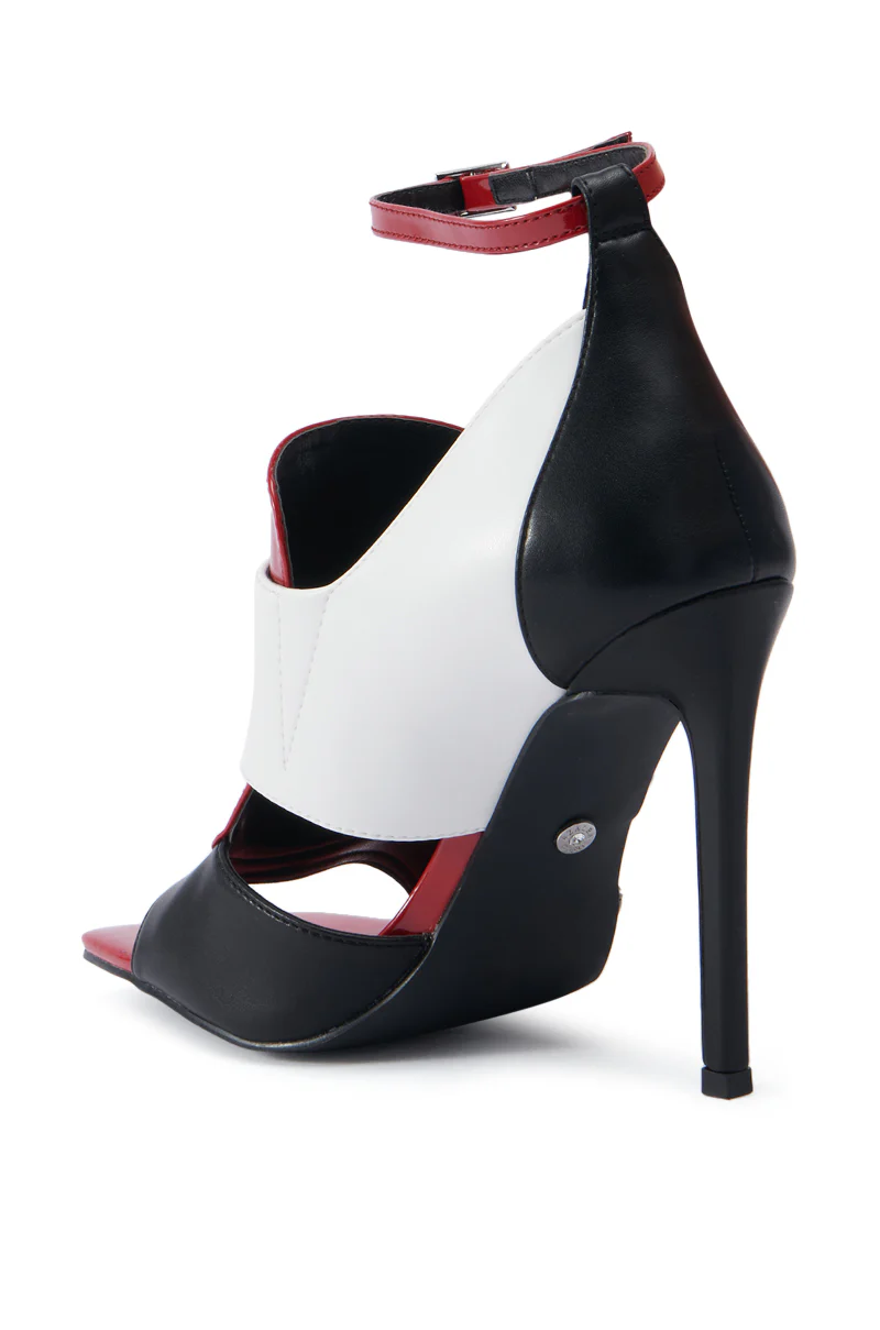 AZALEA WANG SELEENER RED SPORTY SANDAL - Image 4