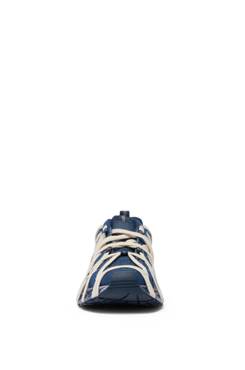 AZALEA WANG SELIE DENIM LACE DETAIL SNEAKER - Image 6