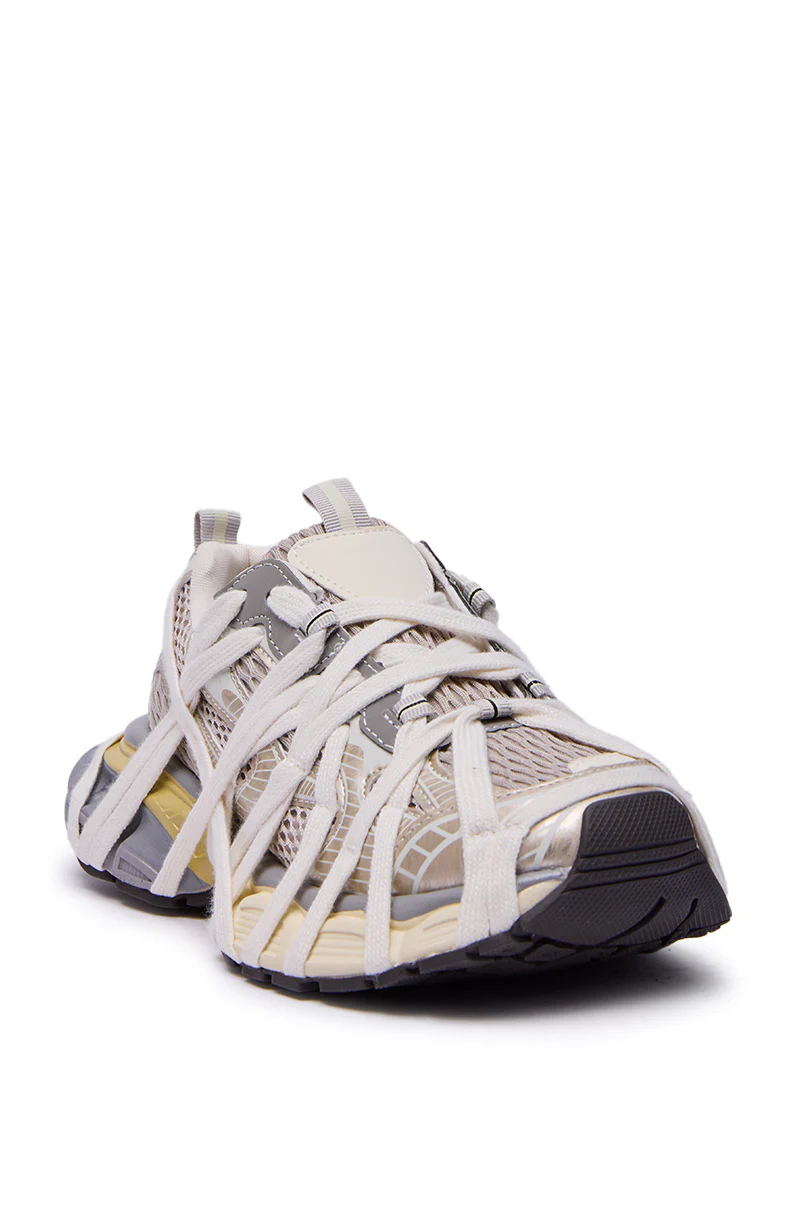 AZALEA WANG SELIE WHITE FLAT SNEAKER - Image 7