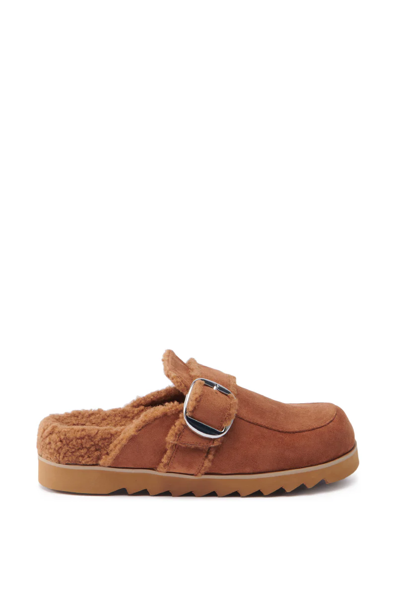 AZALEA WANG SIMAH CHESTNUT SLIPPER CLOG - Image 4