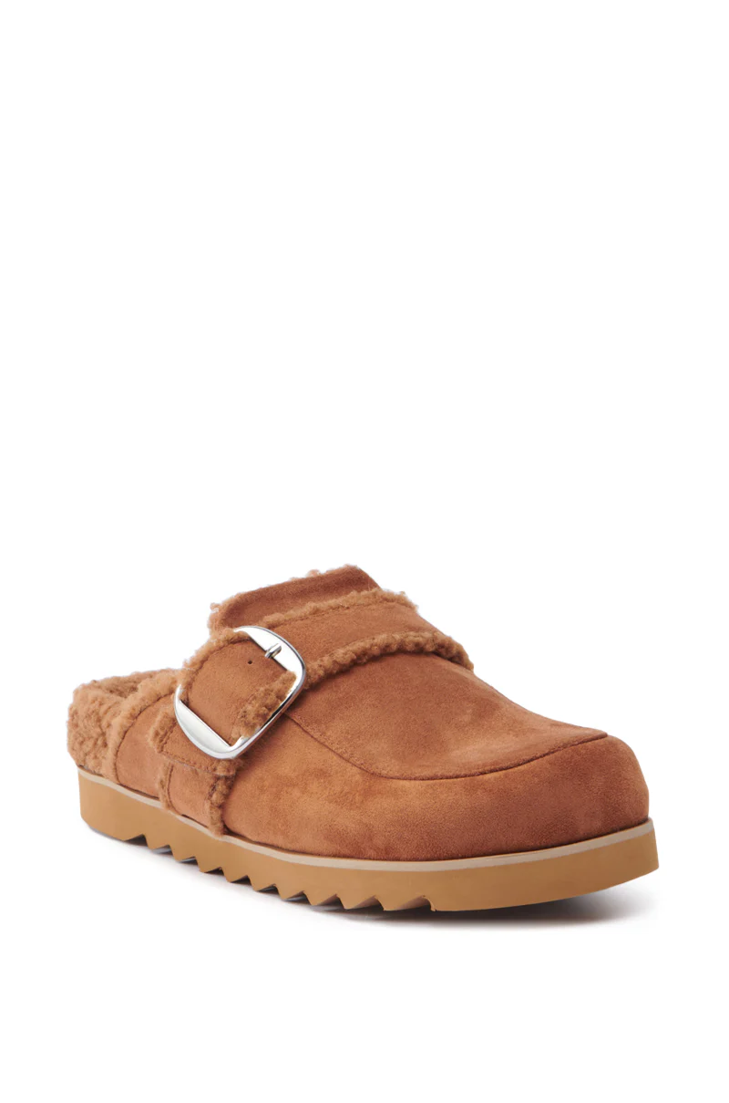 AZALEA WANG SIMAH CHESTNUT SLIPPER CLOG - Image 5
