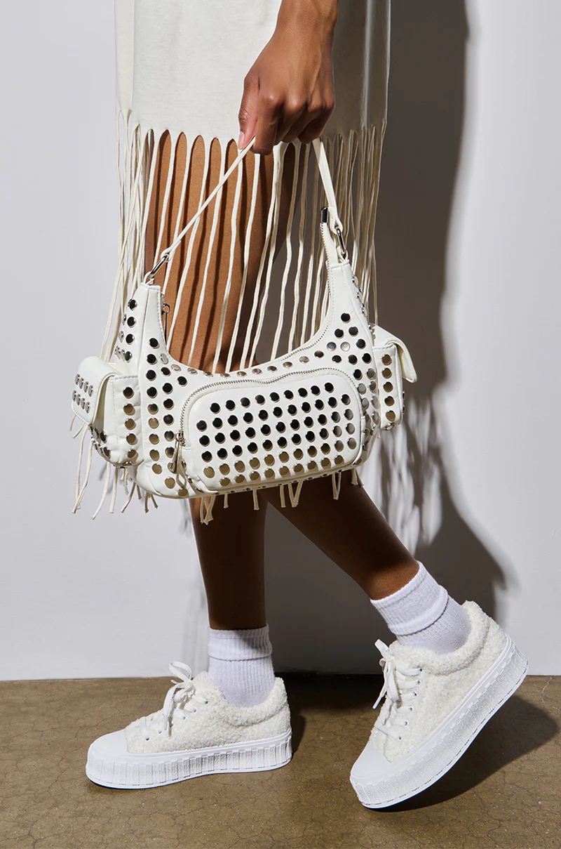 AZALEA WANG SOSI WHITE SNEAKER - Image 2