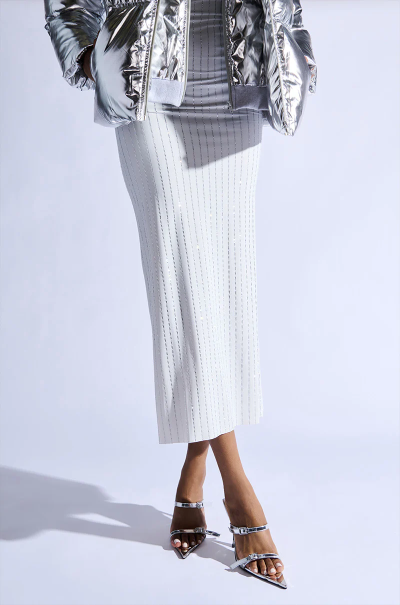 AZALEA WANG SWEN SILVER STILETTO SANDAL - Image 2