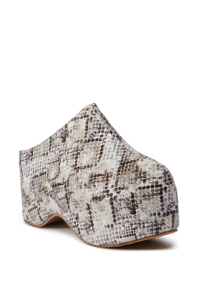 AZALEA WANG TEATREE SNAKE FLATFORM - Image 6