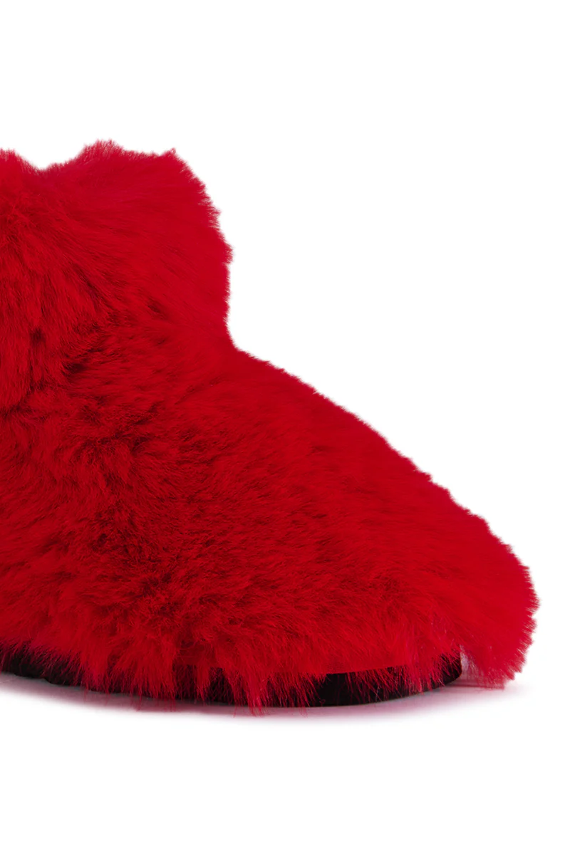 AZALEA WANG TRISH RED BOOTIE - Image 5