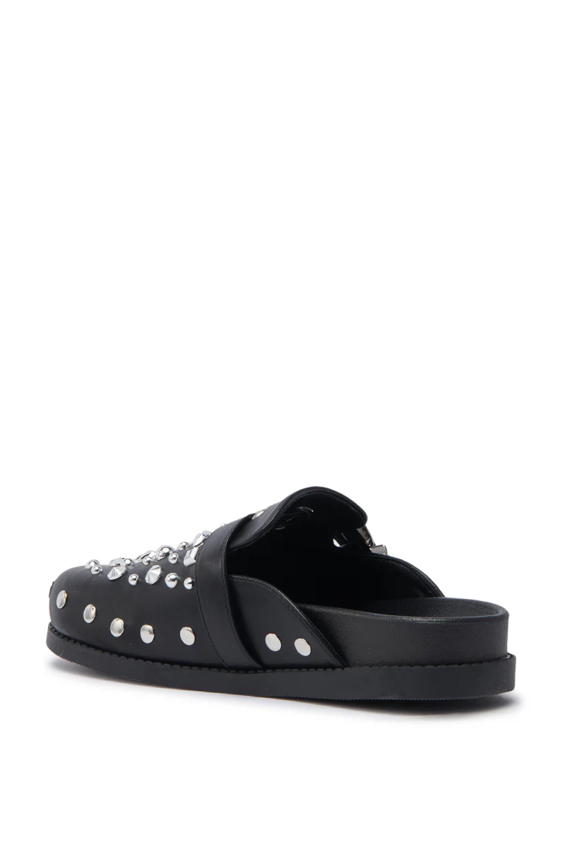 AZALEA WANG TURIN BLACK METAL EMBELLISHMENT FLAT - Image 6