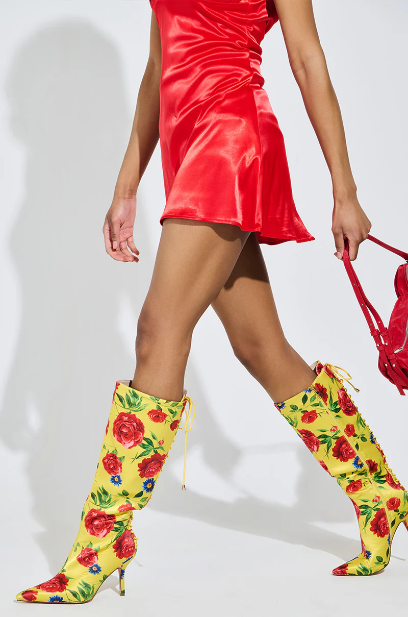 AZALEA WANG TYCE YELLOW BOOT - Image 3