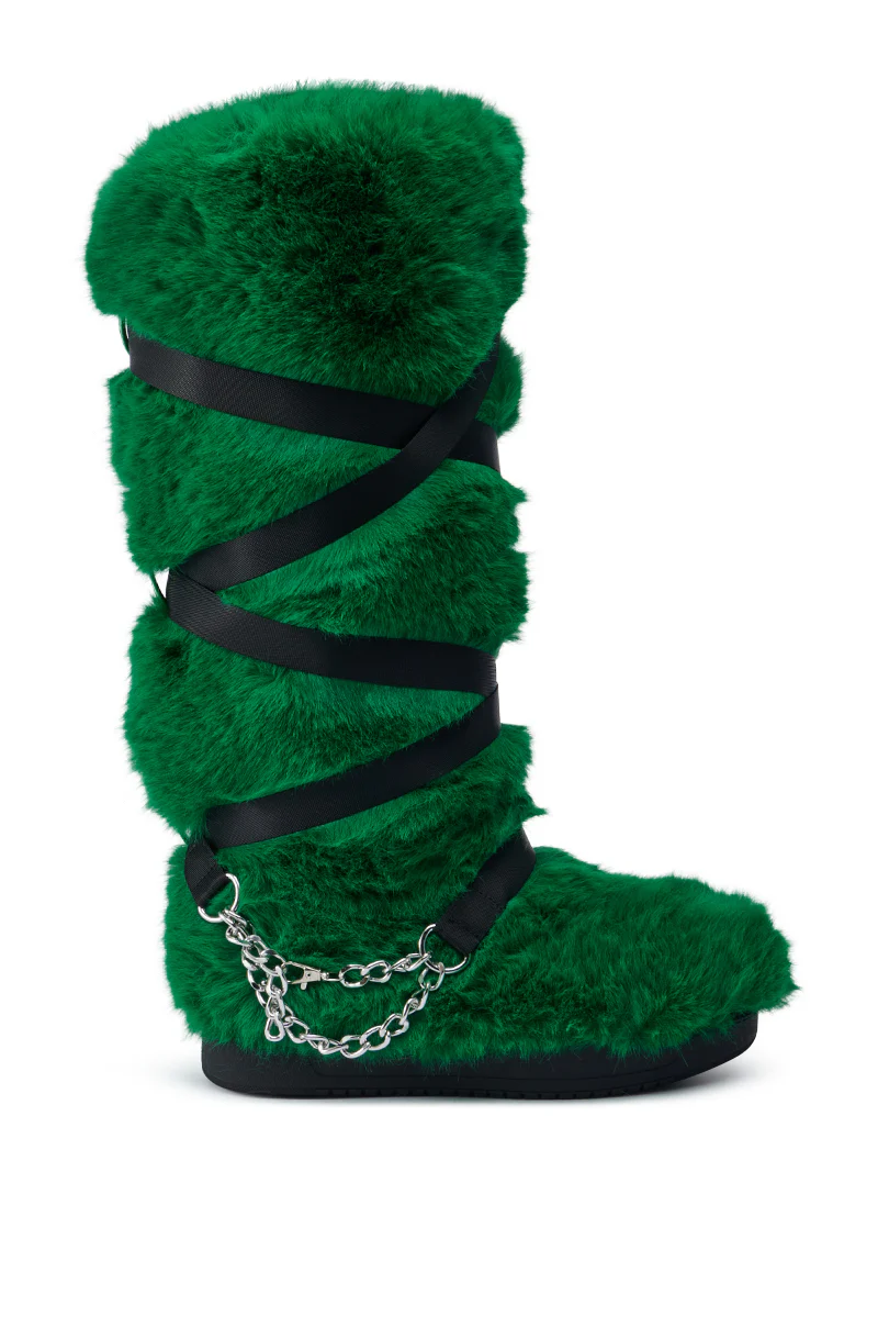 AZALEA WANG TZILA GREEN BOOT - Image 4