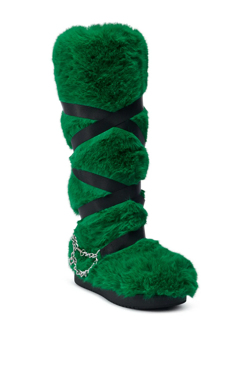 AZALEA WANG TZILA GREEN BOOT - Image 5