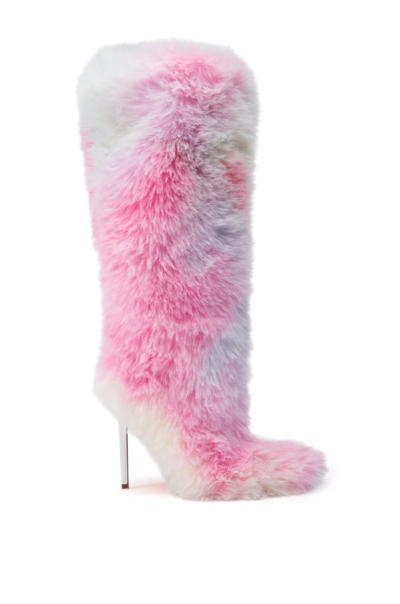 AZALEA WANG UPSETTER PINK STILETTO BOOT - Image 3
