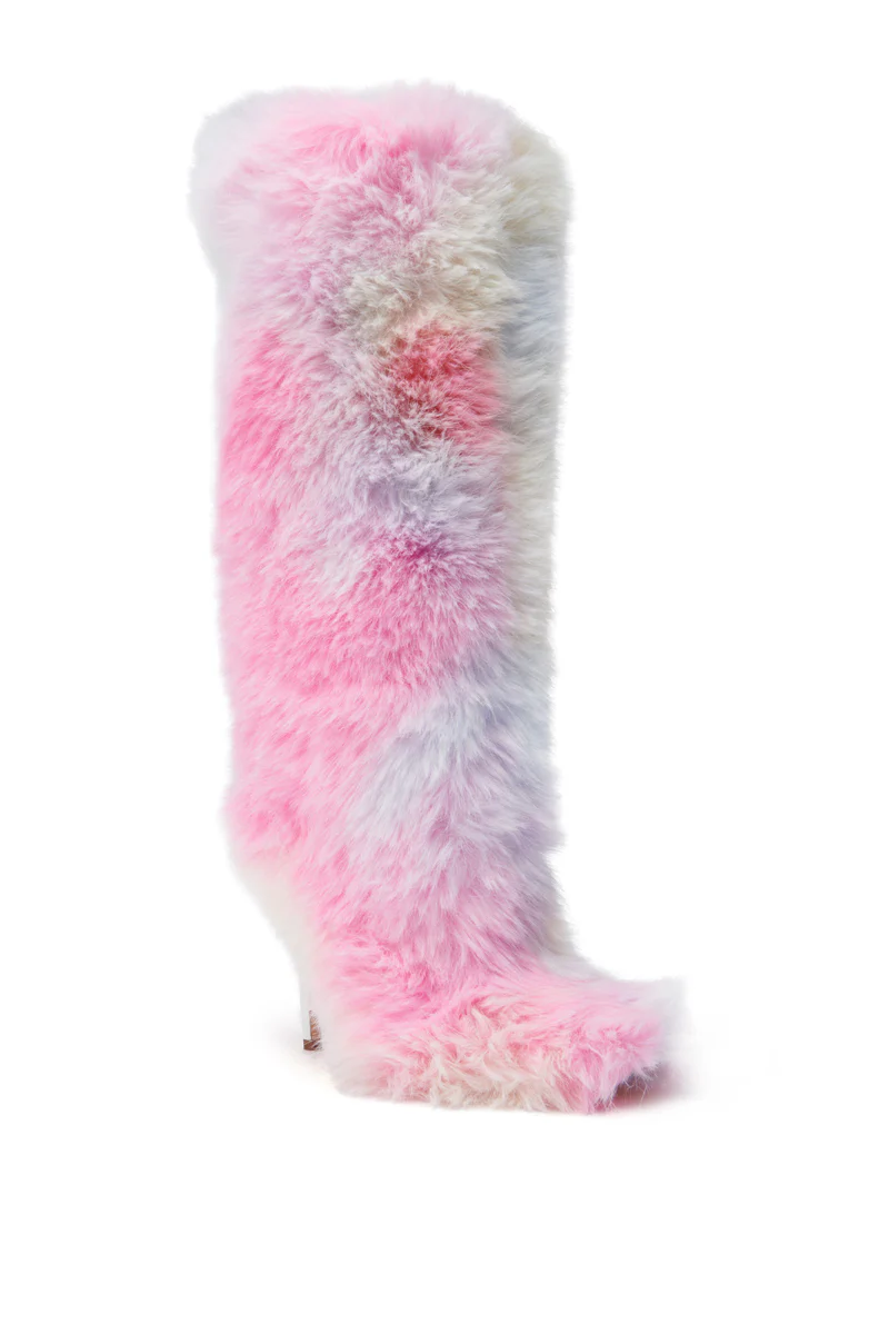 AZALEA WANG UPSETTER PINK STILETTO BOOT - Image 4