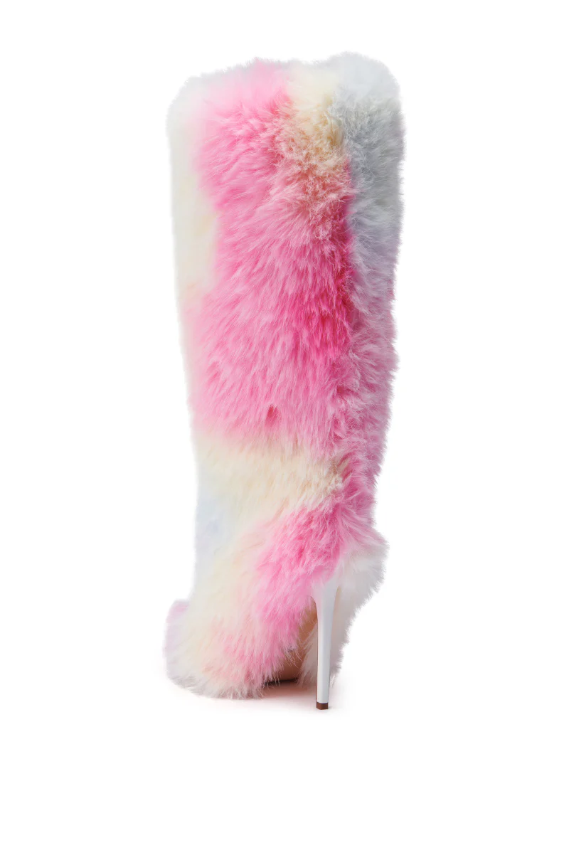 AZALEA WANG UPSETTER PINK STILETTO BOOT - Image 5