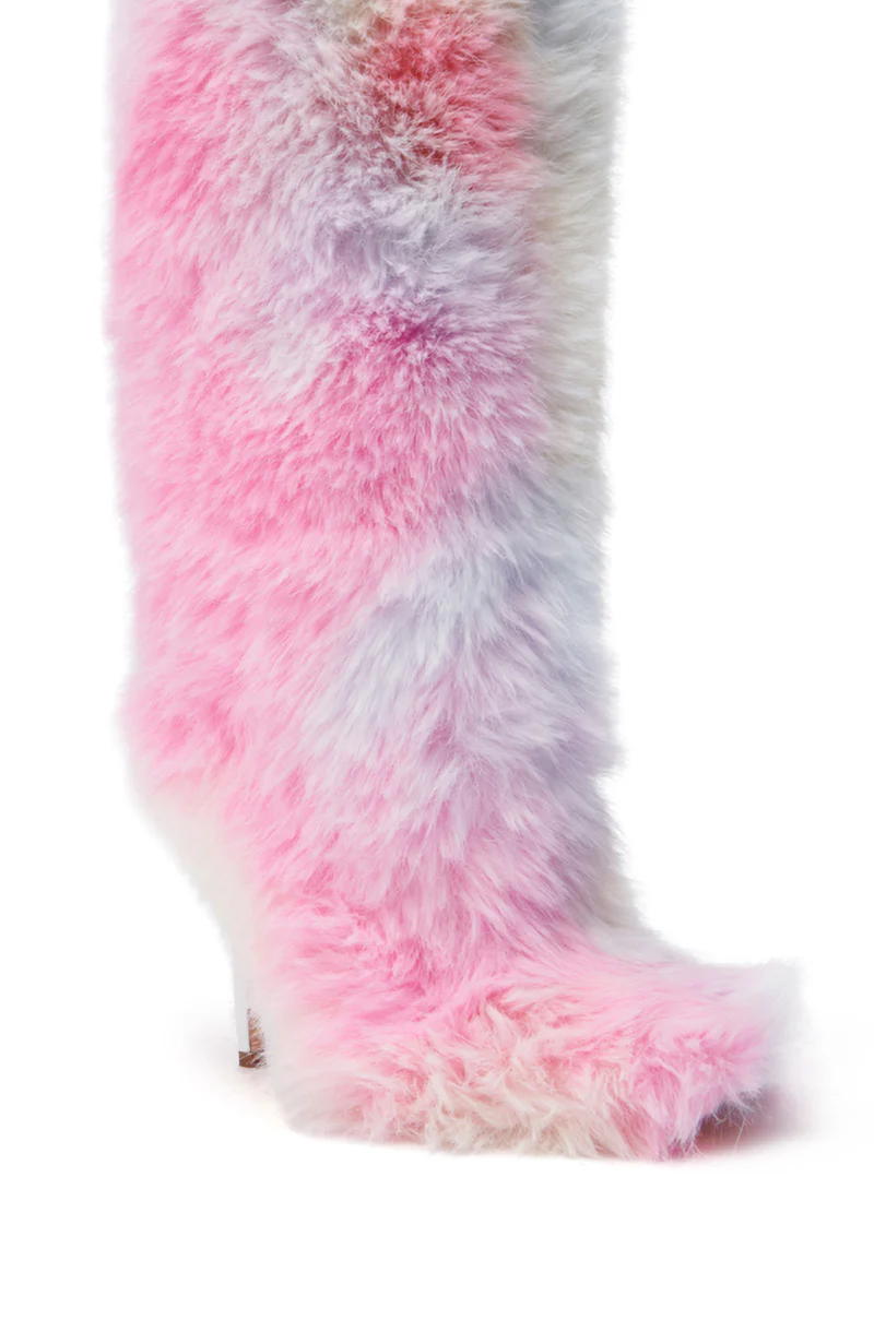 AZALEA WANG UPSETTER PINK STILETTO BOOT - Image 6