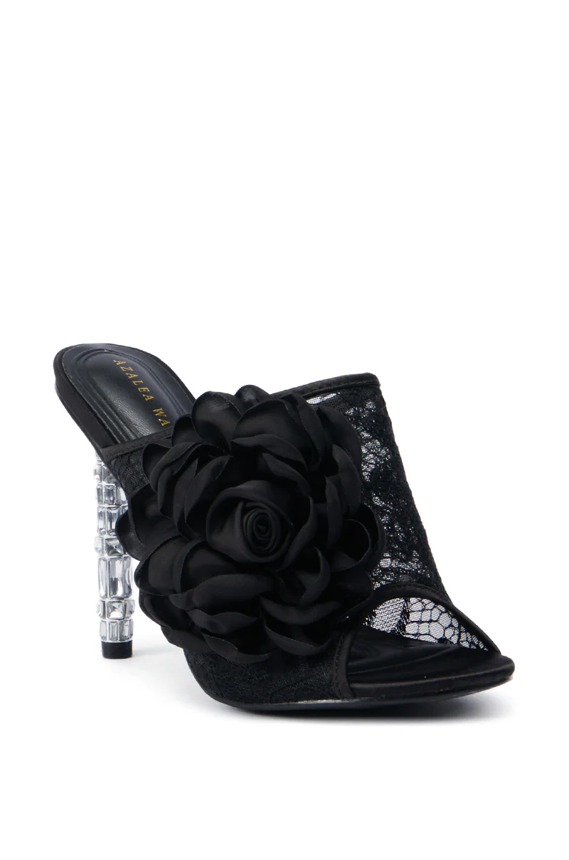 AZALEA WANG URMI BLACK SANDAL - Image 4