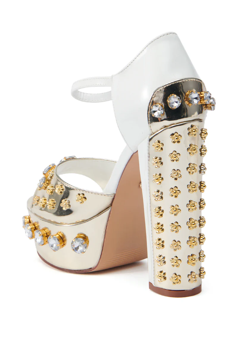 AZALEA WANG URSINA WHITE SANDAL - Image 5