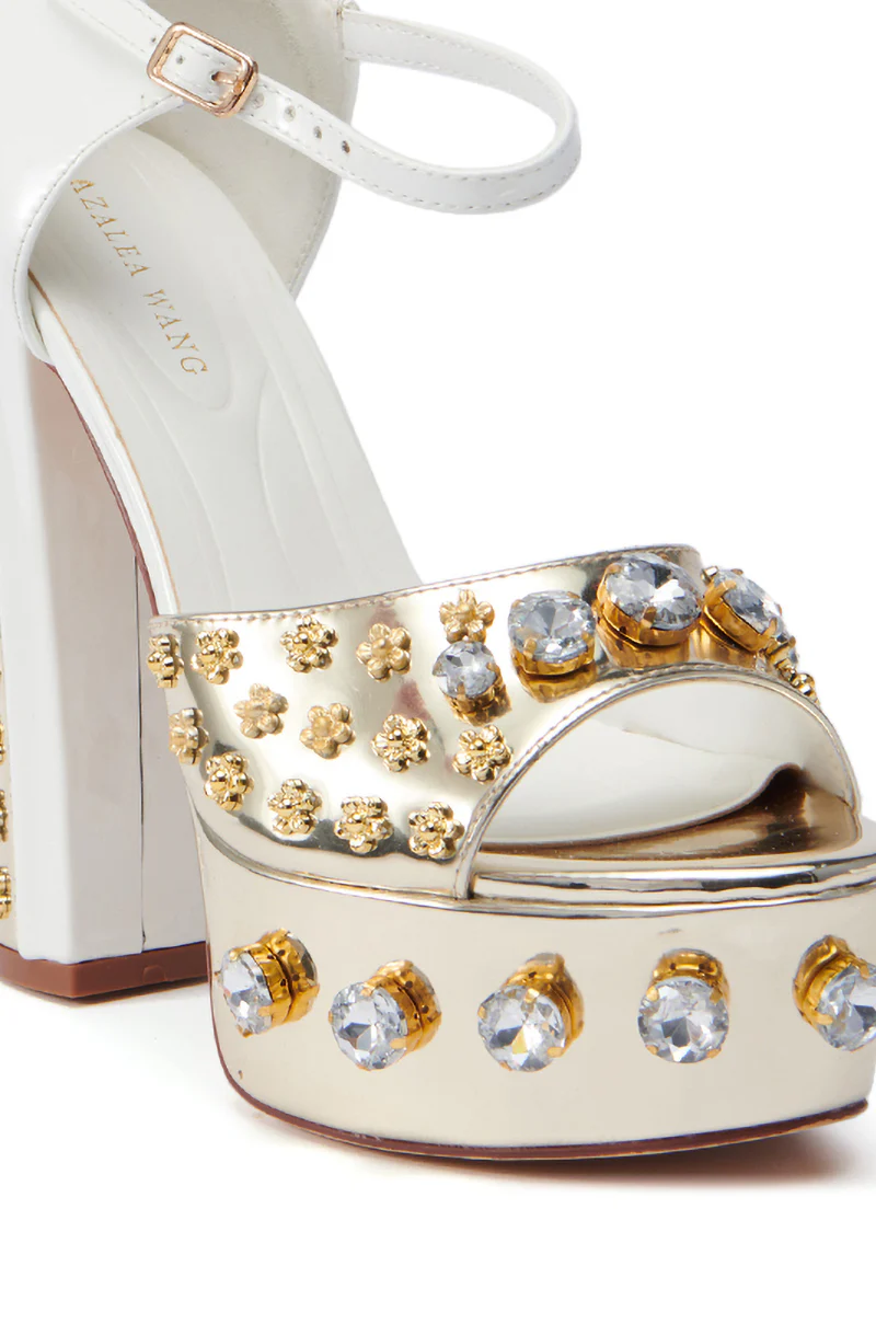 AZALEA WANG URSINA WHITE SANDAL - Image 6