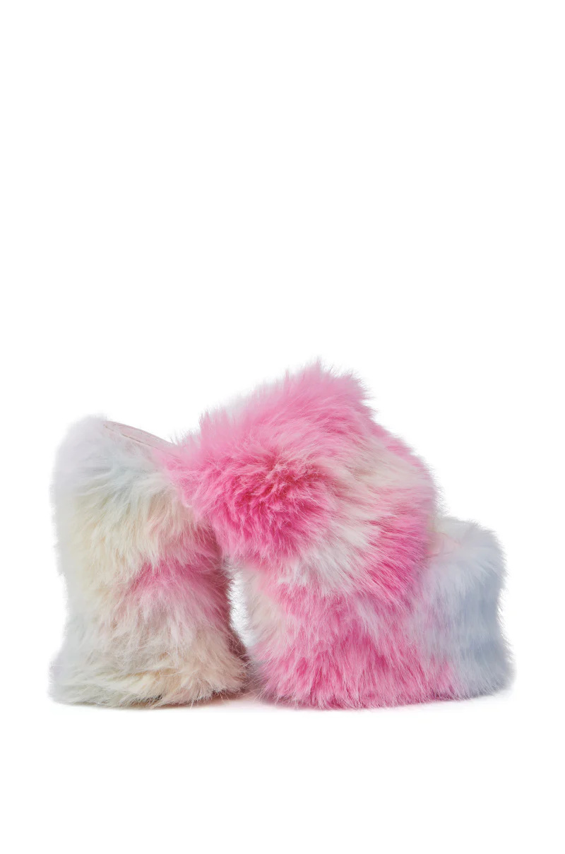 AZALEA WANG VALENCIANA PINK CHUNKY SANDAL - Image 5