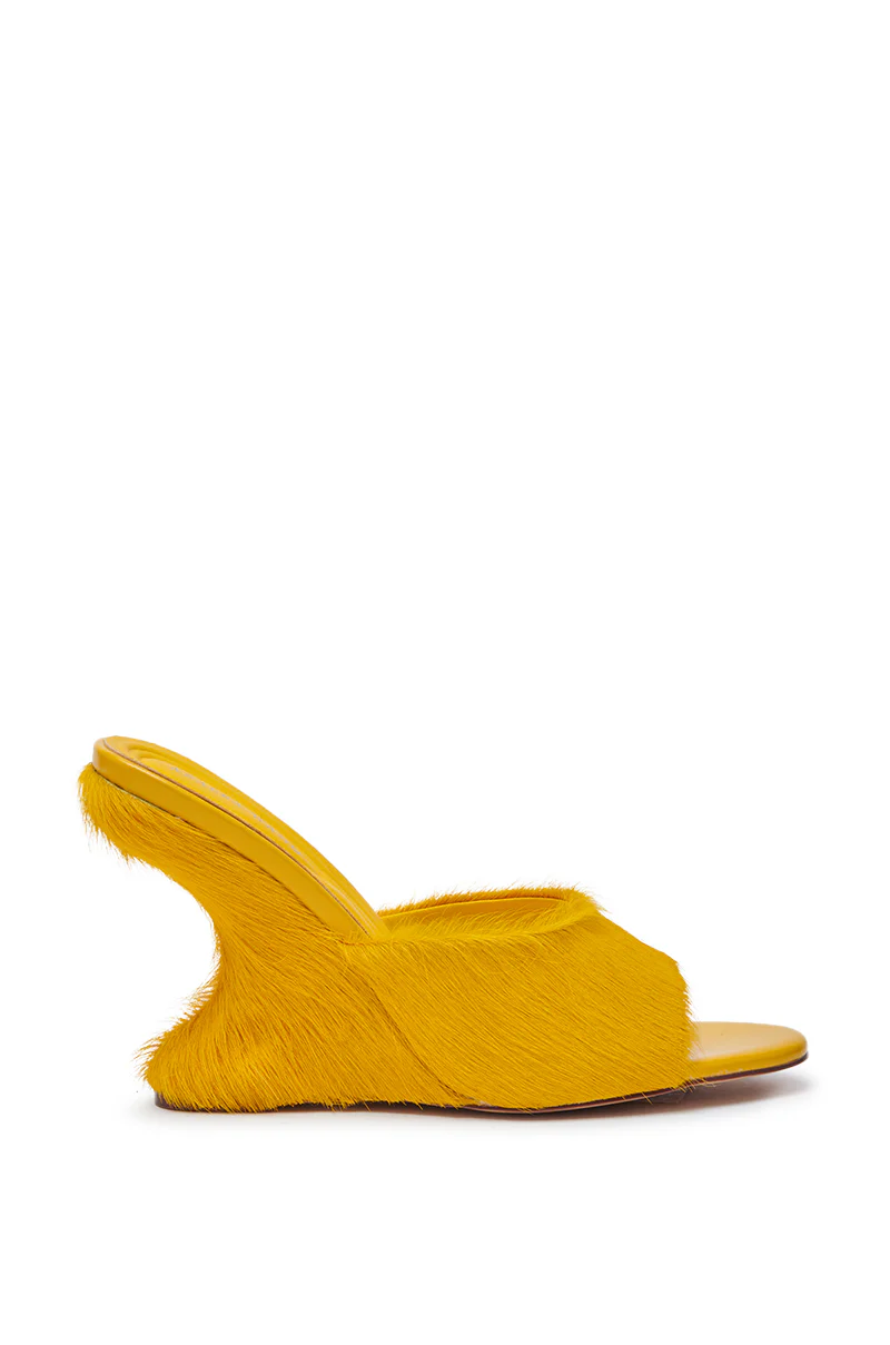 AZALEA WANG VASA MUSTARD OPEN TOE SANDAL - Image 4