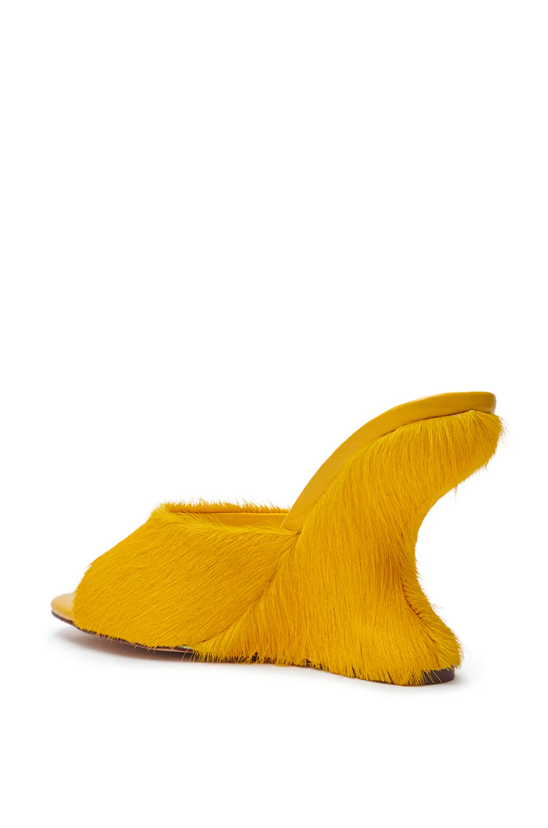 AZALEA WANG VASA MUSTARD OPEN TOE SANDAL - Image 6
