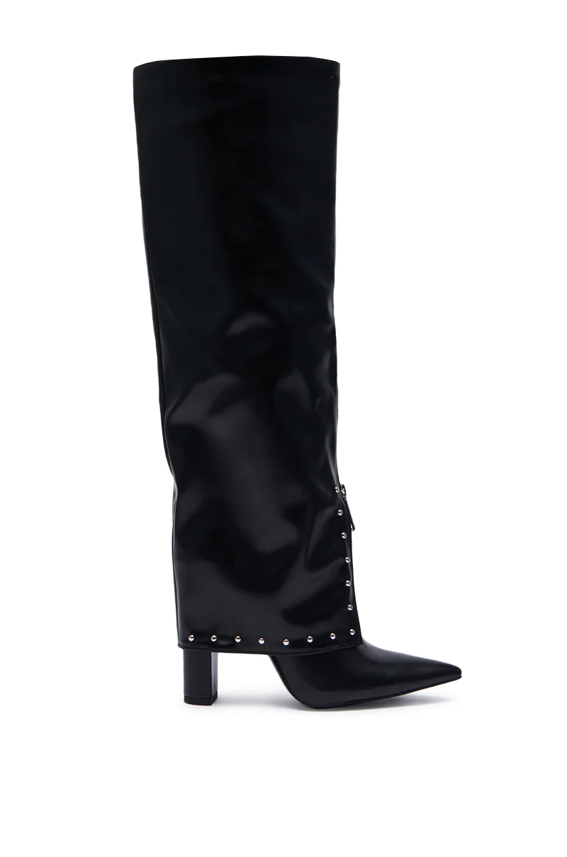 AZALEA WANG VEEVEE BLACK STILETTO BOOT - Image 3